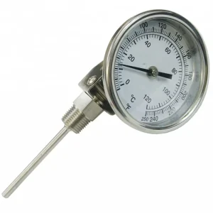 Industrial Bimetal Thermometer Temperature Gauge