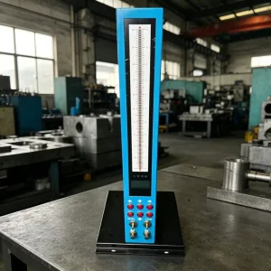 Industrial Dual Channel Column Pneumatic Air Measuring Gauge Tolerance Inspection Machine
