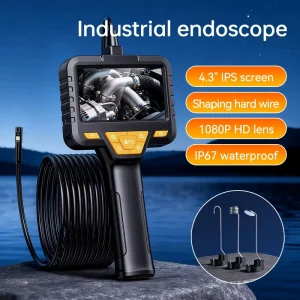 Industrial Endoscope 4.3Inch Screen 5 Meters Automotive Inspect Camera Repair Tools 2MP Pipe Sewer Portable Borescope