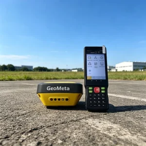 Industrial Grade Full Frequency Bands 1408 Channels IP67 Rugged Alpha G3X Construction GNSS RTK Receiver Bluetooth 4G