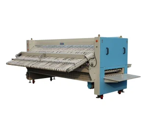Industrial Linen for Flatwork Ironer Folding Machine Hospital School Hotel Laundry Sheet Folder Full Automatic Touch Screen