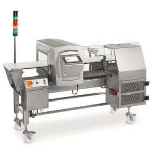 Industrial Metal Detection Machine Stainless Steel Wide Detection Range DSP + Microprocessor 100 Product Memory Easy Operation