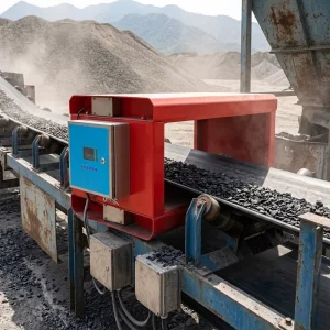 Industrial Metal Detector Machine New Detection Method No False Alarm on Steel Wire Belt User Friendly Operation