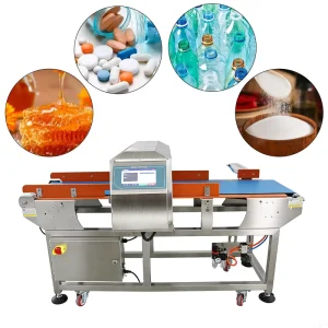 Industrial Metal Detector Machine for Food Processing Line with High Sensitivity