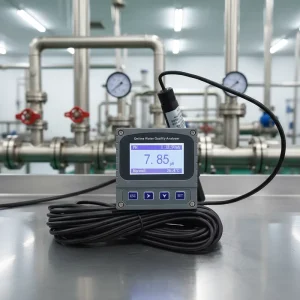 Industrial Online pH ORP Meter 4 20mA RS485 Digital Water Quality Controller Monitor for Cooling Tower