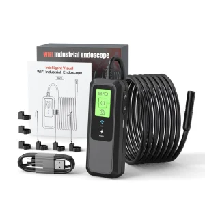 Industrial Portable Sewer Pipe Borescope 7.9mm SL 1m Waterproof 2K WIFI Wireless 1440P Inspect Camera Tools Mini Video Endoscope