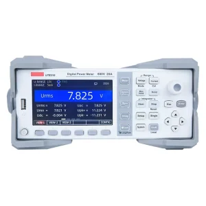 Industrial Power Meter with Harmonic Analysis 1000V 50A AC DC Tester for Inverter Motor Drive and High Power Equipment Test