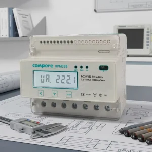 Industrial Prepaid Smart Digital Three-Phase Electricity Meter KPM33B-Wi 0.5S Accuracy 80A 100A 220V/380V WiFi RS485