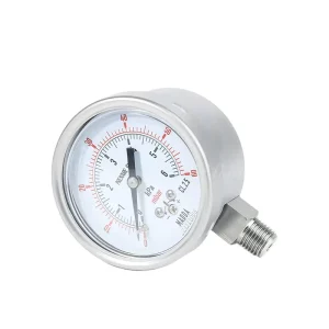 Industrial Pressure Gauge 0-60 mbar CE ISO 9001