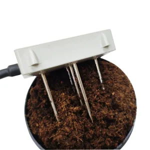 Industrial SDI12 4-20mA RS485 Asbestos Coconut Bran Shell Cultiwool Digital Soil Temperature Moisture EC Sensor