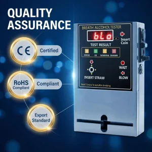 Industrial Site Fixed Alcohol Detector AT319 Wall Mount Fuel Cell for Mine Workplace