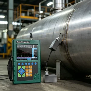 Industrial Ultrasonic Flaw Detector Wide Sound Velocity 100 20000m s Ship Steel Structure Weld NDT Testing Machine