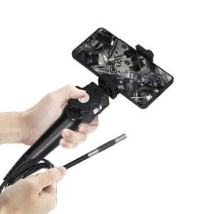 Industrial WIFI Pipeline Turning Endoscope 360 Degree Camera Modules IP67 Waterproof 1080p LED Lighting Small Size