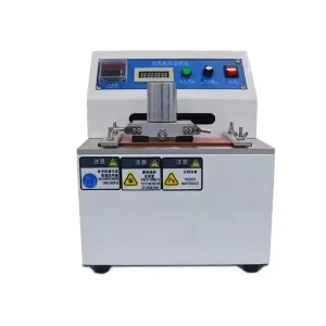 Ink Abrasion Tester for Dry and Wet Printing Ink