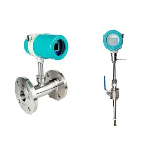 Insertion Flange Optional RS485 Output Nitrogen Oxygen Industrial Air Flow Meter for Compressed Air Thermal Gas Mass Flowmeters