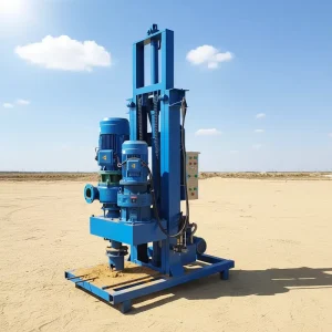 Integrated Air Compressor for Water Well Drilling Rig for Fast Penetration