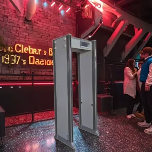 Intelligent 60 Zones Airport Walk Through Metal Detector Industrial Grade Metal Detector