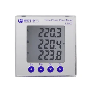 Intelligent RS485 3 Phase Digital Voltage Amp Multi-function Power Multifunction Meter for Full Measurement