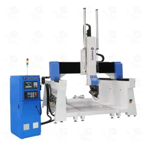 Italian 13.5kw Liquid cooled Spindle 5 Axis Cnc Machine for 3d Model Milling