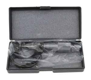 J0006 Stainless Steel 0-25 mm 0.02 mm Outside Screw Gauge Digital Micrometer