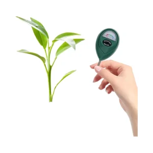 JD Brand Soil Moisture Meter Sensor Digital Display ABS Material 1.5cm Depth No Battery Required 1 Year Warranty for Garden