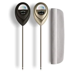 JD8C Soil Moisture Tester Scientifically Accurate Humidimetre Meter ABS & Metal Materials for Garden Plant Flower Style Testing