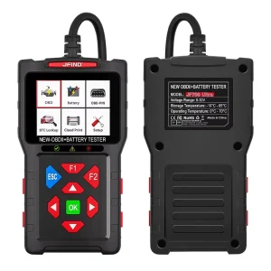JF700 Car Engine Fault Code Reader OBD2 Scanner E-bike Battery Health Tester