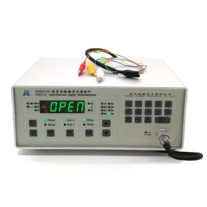 JG2511C Electrode Pair Contact Resistance Tester with 200 200k Measuring Range and 5V 12V Testing Voltage