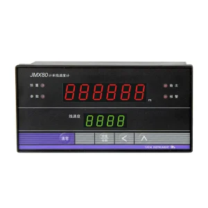 JMX Frequency Counter Meter with LED Display and 10-Year Data Cache CE Certified Panel-Mounted Embedded Installation