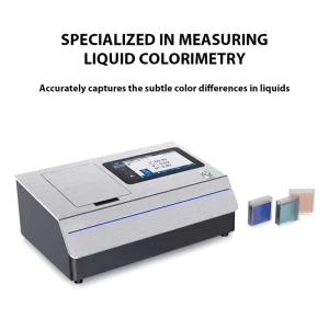 JPT 8003 Liquid Colorimeter ASTM D1500 Gardner Saybolt Scale DE<=0.015 Benchtop Spectrophotometer for Oil Chemical Pharmacy QC