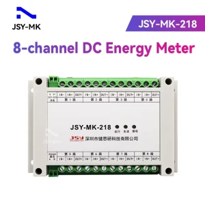JSY MK 218 DC Single Phase 8 channel Meter Module Multi circuit Monitoring Device with RS485 Multifunction Power Meter