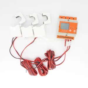 JSY MK 339 CE Certified 3P Din Rail Energy Meter with RS485 LCD Display Pulse Output Class 1 Accuracy for 250A Three Phases