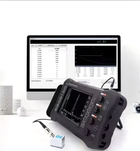 JT 610 Ultrasonic Flaw Detector Portable Digital Flaw Detector for Weld and Material Inspection with High Resolution TFT Display