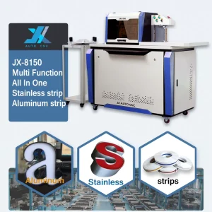 JX Metal 3d Letter Bender Aluminum Word Bend Cnc Channel Letter Bending Machine