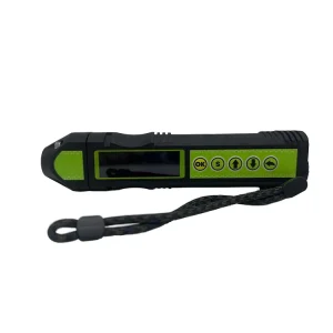 JZJR5000 Ultrasonic Thickness Gauge for Pipes, 2-600 mm Range, IP55, Lithium Battery Powered, 4 MHz, 0.01 Resolution
