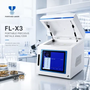 Jewelry Store Gold Karat Tester XRF Non destructive Analyzer for Jewelry Integrity Display Purity Identification