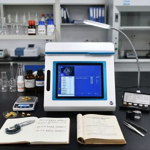 Jewelry Store Gold Karat Tester XRF Non destructive Analyzer for Jewelry Integrity Display & Purity Identification