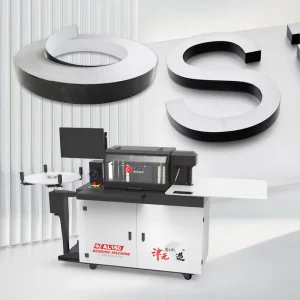 Jinyuan AL160 Quality Assurance Automatic 3d Sign Making Signage Bend Aluminum Profile Channel Letter Bending Machine