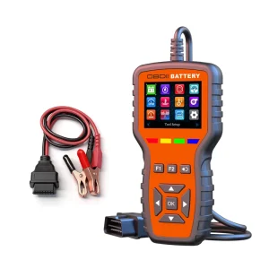 K2 Pro OBD2 Diagnostic Scanner with LCD Screen, Multilingual Fault Code Reader, Engine Check, and Battery Tester