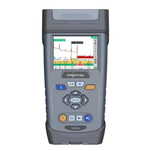 K350 Mini OTDR SM PON 1310 1550nm 1625nm 10mW VFL with Power Meter Light Source Self Calibration Link Map Function Optical Test