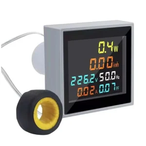 K48 Single-Phase AC 80-300V/200-450V Monitor Electric Energy Frequency Meter Active Volt Amp Current Power