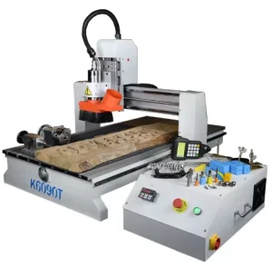 K6090T 4 Axis Desktop CNC Milling Machine for Wood Acrylic Plastic