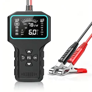 K610 OBD II Universal 12V Gasoline Vehicle Battery Tester with Capacity, Health, Cold-Start, and Aging Analysis