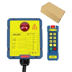 K8S+ Customizable Waterproof Anti-Shock Crane Remote Control for Industrial Smart Storage Wireless Use with 24V Key Switch