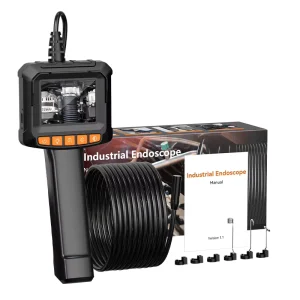 KERUI 2.4Inch Screen Automotive Inspect Camera Repair Tools IP67 2MP Portable Pipe Sewer Borescope Industrial Endoscope 2000mAh