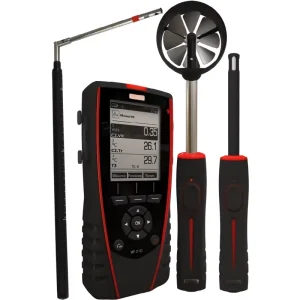 KM VT 210 Portable Handheld Multifunctional Meter for HVAC System Measures Temperature Humidity and Air Velocity Other HQ 210