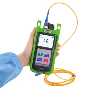 KPV 53 2 in 1 Optical Power Meter with VFL 7 Wavelengths 850 1625nm Fiber Tester with Universal 2.5mm SC FC ST Connector Case
