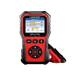 KW331 Car Lead-Acid Battery Tester with Scan-and-Query Function for Automotive and Motorcycle Batteries