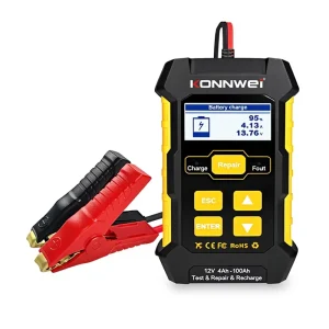 KW510 Car Battery Tester and Charger with Repair Function for Cars