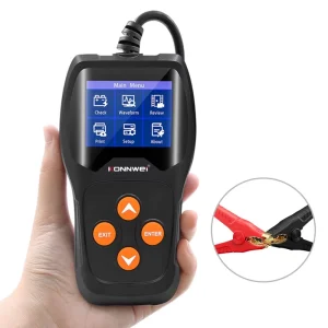 KW600 Digital Battery Capacity Tester for 12V Lithium and Lead-Acid Batteries
